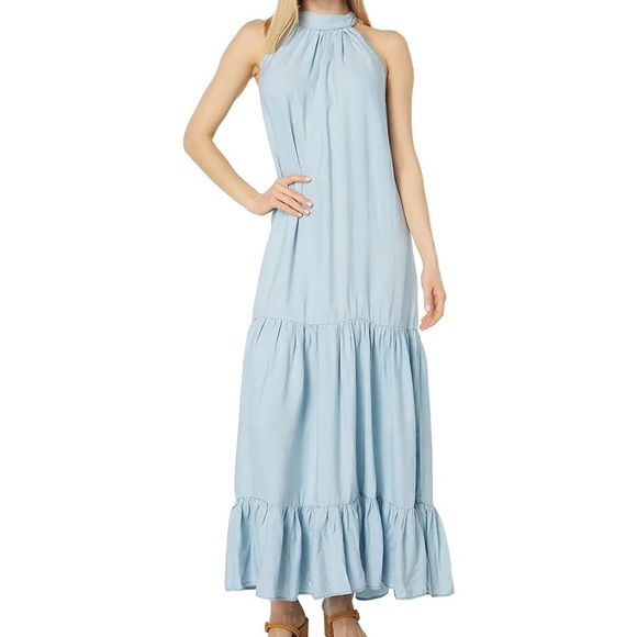 NWT Vince Camuto Tiered Shift Dress - Picture 4 of 10